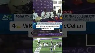 4-star WR Jeremiah McCellan commits to Ohio State 🏈 #shorts