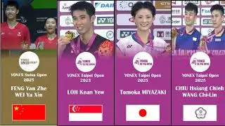 [NEW] Daftar Juara Tournament BWF World Tour 2025 Super 300