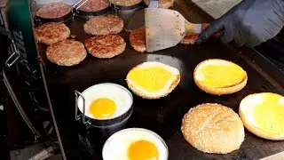 Believe IT or not ONLY $ 1 BURGER - Thai Street Food