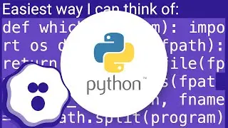 Test if executable exists in Python?