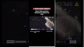 Bodycam recording catches cops investigating potential UFO crash. #ufo #aliens