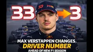 Max Verstappen Changes Driver Number Ahead of New F1 Season