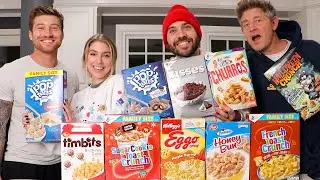 COUPLE VS. COUPLE in DISCONTINUED CEREAL COMPETITION!!
