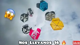 Nos Llevamos 16 🔥 Chichigua Lajiando Quemamos 2 😱 Haciendo Guiso Volando Cometa Chichigua Papalote 