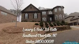 SOLD!!! Amazing Luxury 5 Bed, 3.5 Bath Home in Southwest Charlotte, NC. Under $600,000