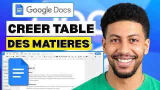 Comment Cr&eacute;er Une Table Des Mati&egrave;res Sur Google Doc ( Tuto 2026 )