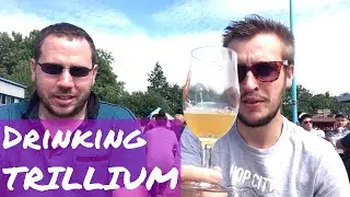 Drinking TRILLIUM BREWING For The First Time | The Beer Vlog