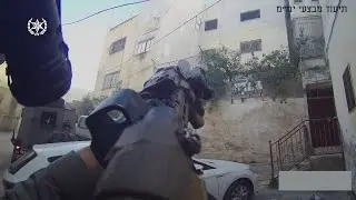 The Yamam battling with the enemy in Jenin