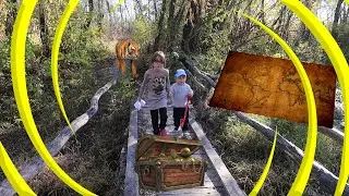 Treasure Hunt / Treasure map / Adventures of Ann and Vlad / Поиск сокровищ / Приключения Ани и Влада