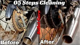 Royal Enfield Chain Cleaning & Lubrication - HOME