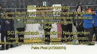 Meisterplayoff ESV Union Vornholz gegen SG Pottschach-Eisbären Neunkirchen