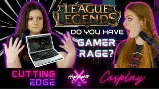 BearsRawr WRECKED her computer playing LOL | Cutting Edge Cosplay #0 Highlight