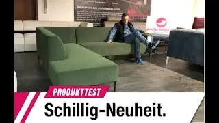 Produkttest W.SCHILLIG  15360 Eckgarnitur  2tlg  kubisch Stoff moos green  by profischnapp.de