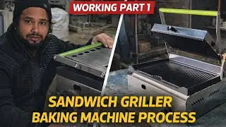 Gas Sandwich Griller Machine | Factory Making & Working Part 1#8384073578