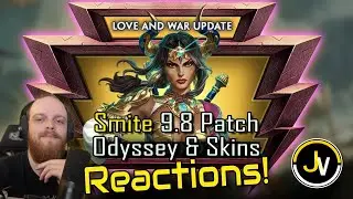 Smite Patch 9.8 Odyssey Announcement and Skin Reactions