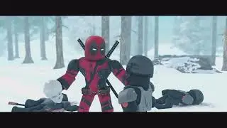 Escena inicial de Deadpool y Lobezno versi&oacute;n Roblox (Audio Espa&ntilde;ol Castellano)