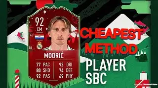 FIFA 20 FUTMAS LUKA MODRIC SBC CHEAPEST METHOD