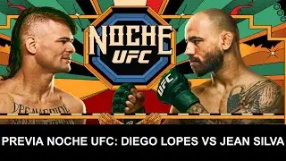 UFC PREVIEW NIGHT: DIEGO LOPES VS JEAN SILVA