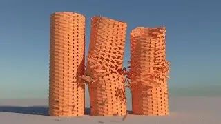 Physics Simulations + LuxRender (4K)