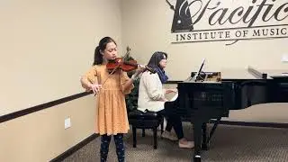 Annette Wang. 11. Violin Concerto in C. Mvt. I. Joseph Haydn.