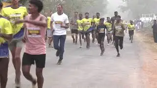 अबूझमाड़ पीस मैराथन फ्लैग ऑफ कार्यक्रम