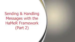 Section 1: Module 3: Part 5: Sending and Handling Messages with Android Handler