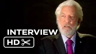The Hunger Games: Catching Fire Interview - Donald Sutherland (2013) HD