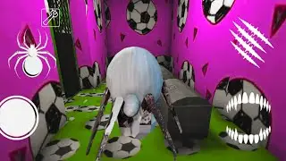 Granny Game Horror Escape Gameplay || Playing As Spider Mom || In  Granny Cristiano Ronaldo #granny 