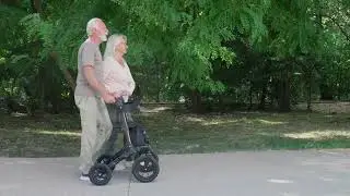Outdoor-Rollator H1040 & H1140 &ndash; Luftreifen oder Pannensichere R&auml;der f&uuml;r jedes Gel&auml;nde