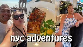 NYC VLOG | BROOKLYN BRIDGE, CHELSEA MARKET, HIGH LINE + BEST RESTAURANTS!