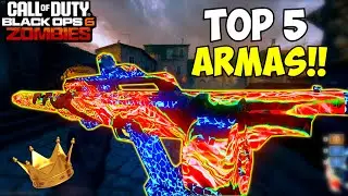 LAS MEJORES 5 ARMAS SUPER ROTAS EN BO6 ZOMBIES *LOADOUTS SUPER OP*