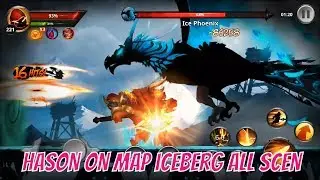 adventure iceberg hell mode - stickman legends hason