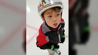5-Year-Old Learning How to Ice Skate - Month 4