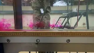 Flume Velocity entrance 17SEP21