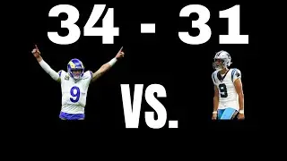 Rams @ Panthers Instant Reaction