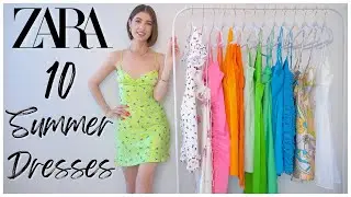 10 ZARA SPRING SUMMER DRESSES *OCCASION WEAR, DRESSY & CASUAL*