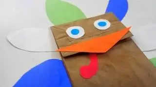 Paper Bag Turkey Puppet| Diy Picture Ideas | Beautiful Handmade Set Of Collection