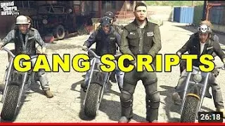 Tutorial Making Police script to Gang script GTA 5 fivem 2022