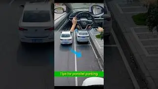 Parallel parking 🅿️ tips easy way to park a car #car #автошкола #automobile #gaming