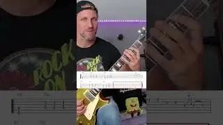 Back in Black - ACDC (Tutorial) | Gitarre online lernen #gitarre #gitarrelernen #acdc #backinblack
