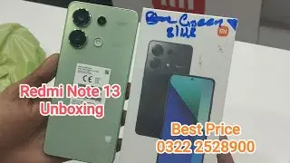Redmi Note 13 8/256 PKR 45,000 | O321-22O38OO | Best AMOLED DISPLAY 2024