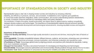 Standards And Standardization || Design Thinking #bureauofindianstandards