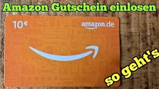 Amazon Gutschein einl&ouml;sen &uuml;ber Amazon App am Handy