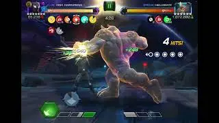 MCOC AW Season 63 War 3 Stealthy vs Node 5 Rhino 