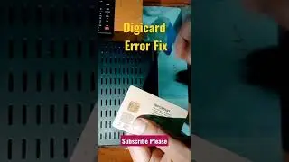 Tatasky Digicard Error 🔥#shortsfeed #short #shortvideo #tricks #shorts