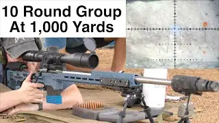 10 Round Group At 1,000 Yards Long Range Challenge - Episode 8