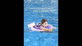 AquaTots Infant Swim Float -Comfortable Secure Baby Swimming Ring with Waist Support| Sotosum.com