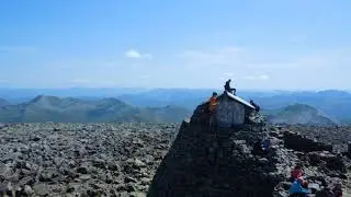 Views from the top of Ben Nevis, 18th July 2017