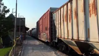 Five SD40-2's on CP 276, Northbrook, IL