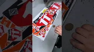 New MX Graphic Kit Packing Method Shipping Motocross Graphics